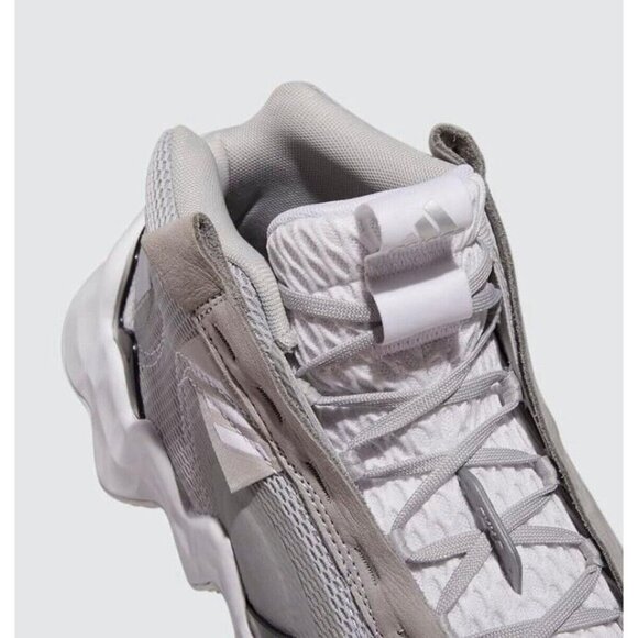 NEW! ADIDAS EXHIBIT B MID TOP BASKETBALL SHOES GREY Women's SZ 5.5, 7.5 - Picture 5 of 14